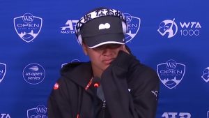 image of Naomi Osaka and her struggles with the mental game of tennis